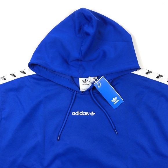 Rare Adidas Originals TNT Tape Trefoil Logo Hoodie - Picture 4 of 9